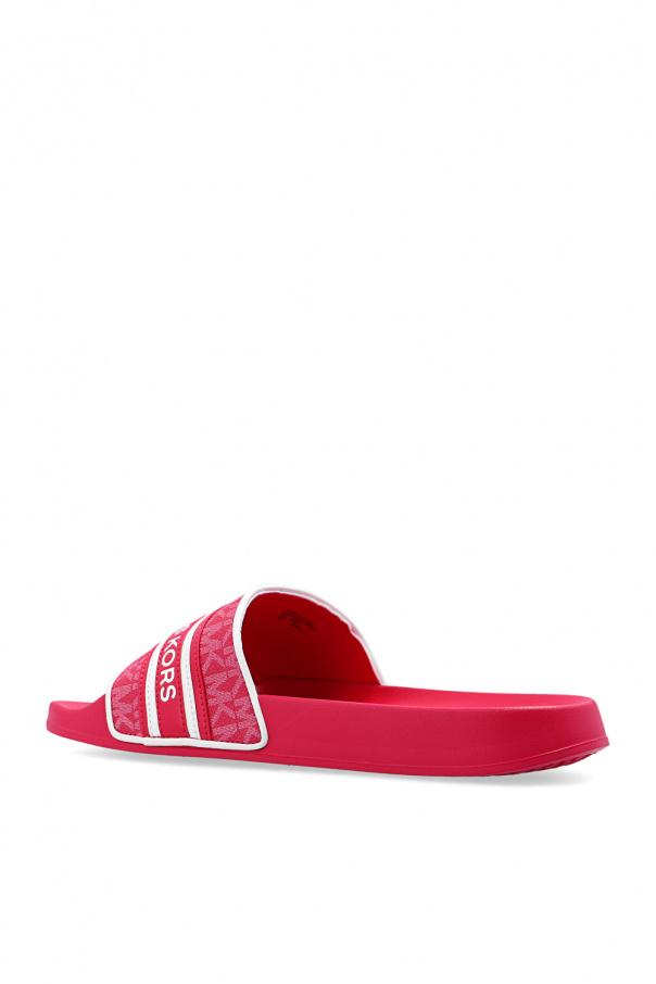 Michael kors sales slides womens red